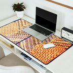 Amritsar Floral Garden Persian Rug Print Desk Mat Gallery Image 2