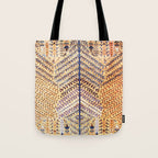 Amritsar Floral Garden Persian Rug Print Tote Bag Gallery Image 1