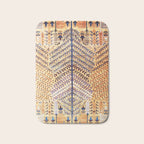 Amritsar Floral Garden Persian Rug Print Bath Mat Gallery Image 1