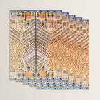 Amritsar Floral Garden Persian Rug Print Wrapping Paper Gallery Image 3