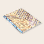 Amritsar Floral Garden Persian Rug Print Notebook Gallery Image 3