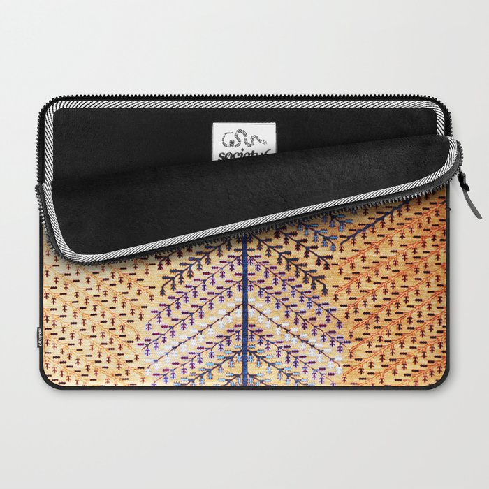 Amritsar Floral Garden Persian Rug Print Laptop Sleeve Gallery Image 2