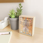 Amritsar Floral Garden Persian Rug Print Mini Art Print Gallery Image 2