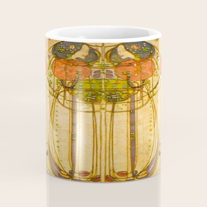Charles Rennie Mackintosh , The Wassail , 1900 Coffee Mug Gallery Image 4