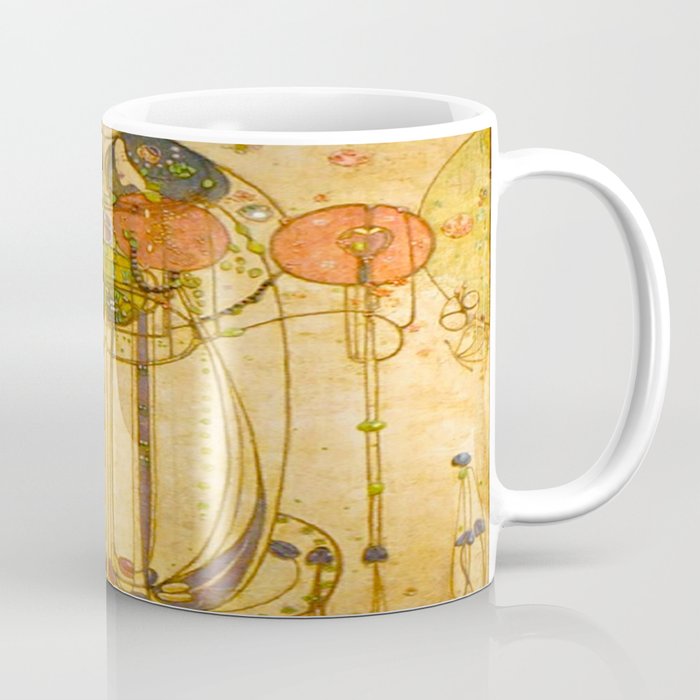 Charles Rennie Mackintosh , The Wassail , 1900 Coffee Mug Gallery Image 1