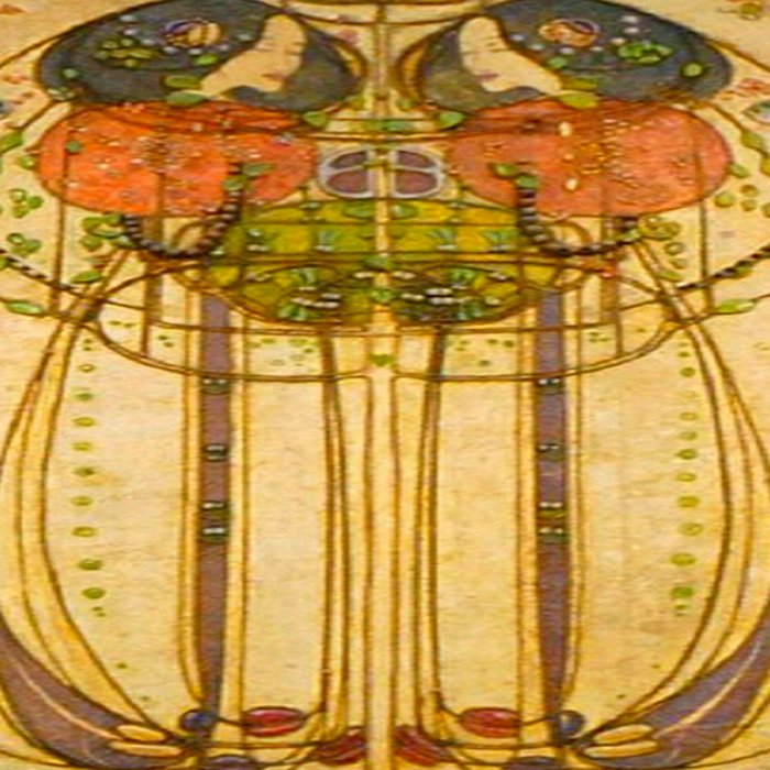Charles Rennie Mackintosh , The Wassail , 1900 Coffee Mug Gallery Image 2