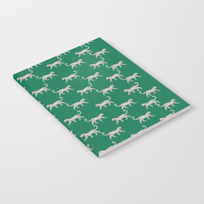 White leopard with red lips Notebook Gallery Image 2