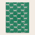 White leopard with red lips Notebook Gallery Image 4