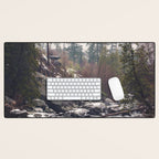 Morning Mountain Escape - Nature Photography Desk Mat Gallery Image 1