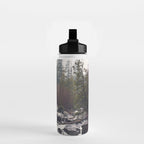 Morning Mountain Escape - Nature Photography Water Bottle Gallery Image 2
