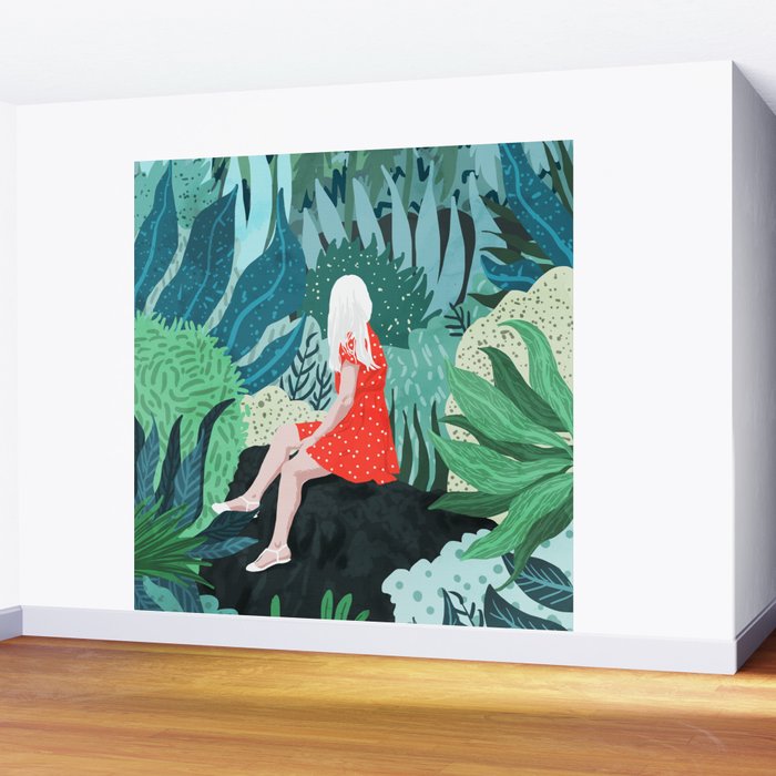 Forest Gaze Wall Mural Gallery Image 2