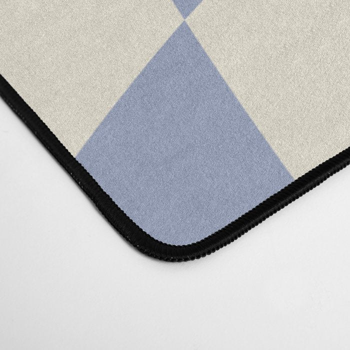 Sky Blue Checker Desk Mat Gallery Image 4