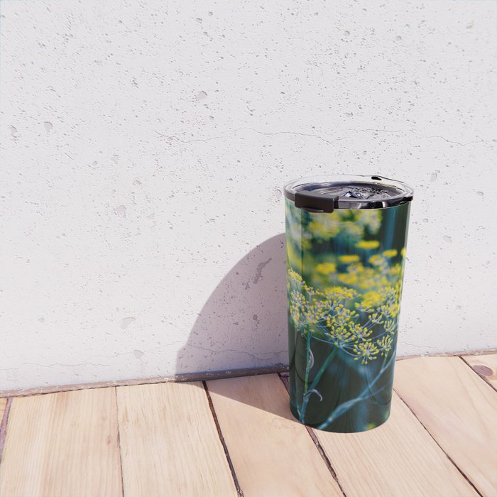Dill Flower Travel Mug Gallery Image 4