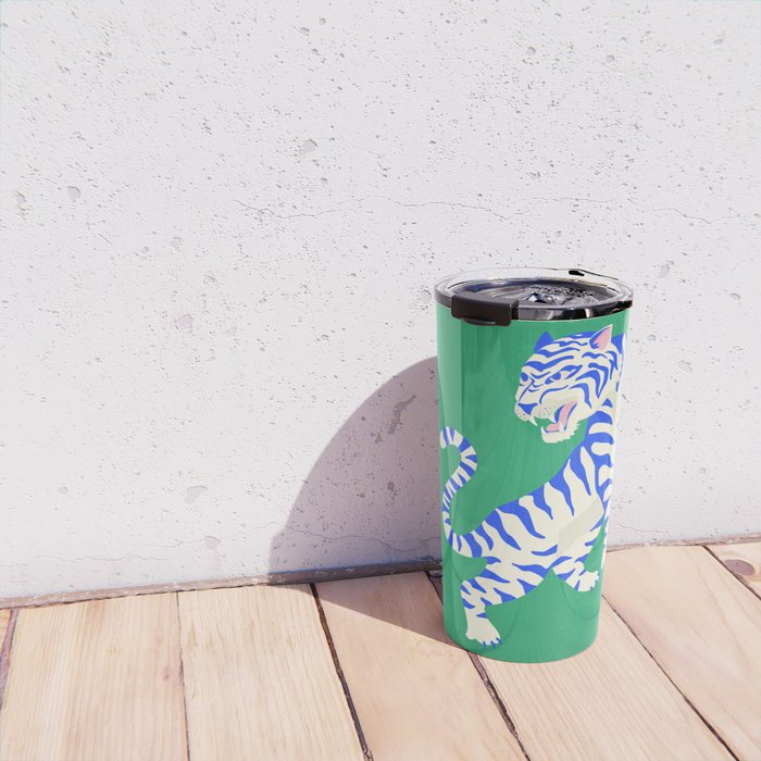 The Roar: White Tiger Edition Travel Mug Gallery Image 4