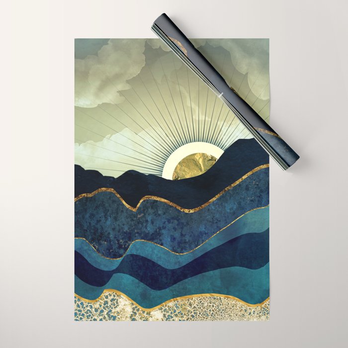 Post Eclipse Wrapping Paper Gallery Image 1