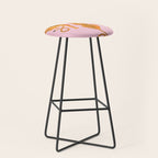 Three fierce tigers Stool Gallery Image 1