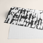Inky Inverse Black and White Wrapping Paper Gallery Image 2