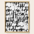 Inky Inverse Black and White Serving Tray Gallery Image 1