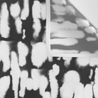 Inky Inverse Black and White Wall Tapestry Gallery Image 3
