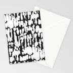 Inky Inverse Black and White Stationery Card Gallery Image 2