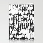 Inky Inverse Black and White Stationery Card Gallery Image 2