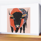 Vivid Bison Wall Mural Gallery Image 2