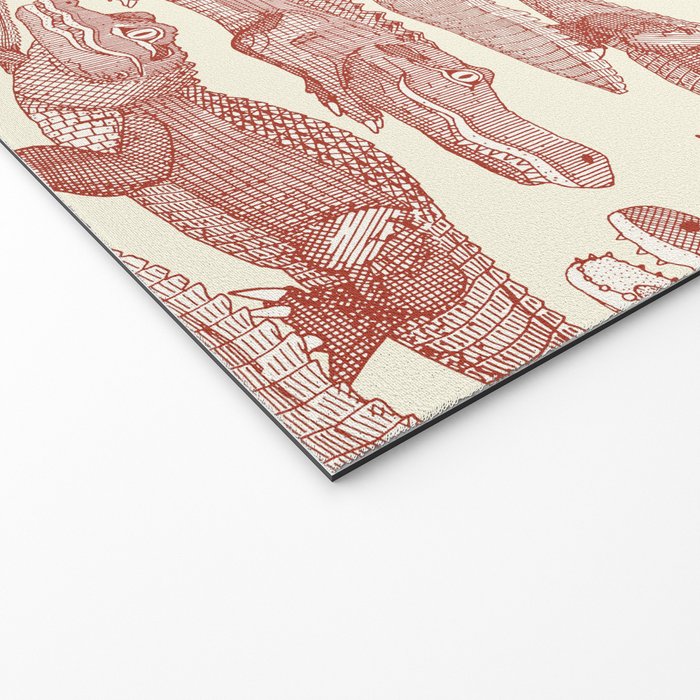 just alligators paprika Welcome Mat Gallery Image 2
