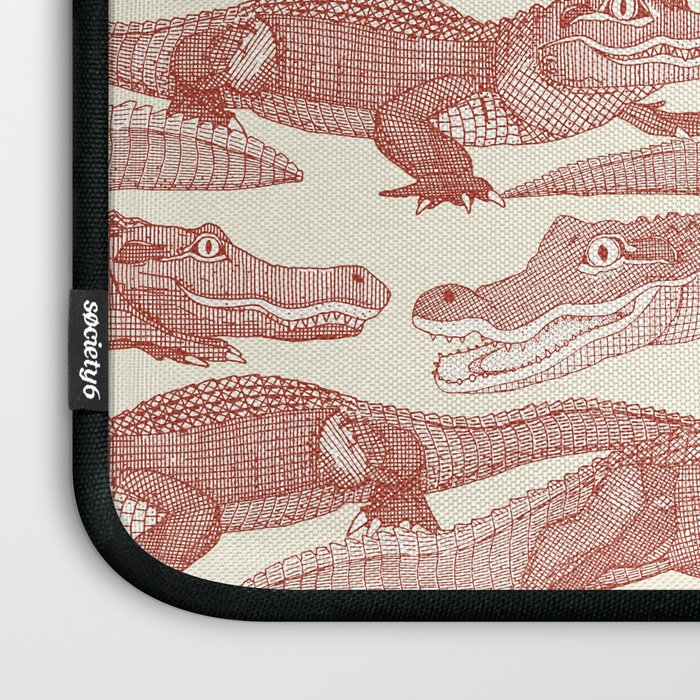 just alligators paprika Laptop Sleeve Gallery Image 3
