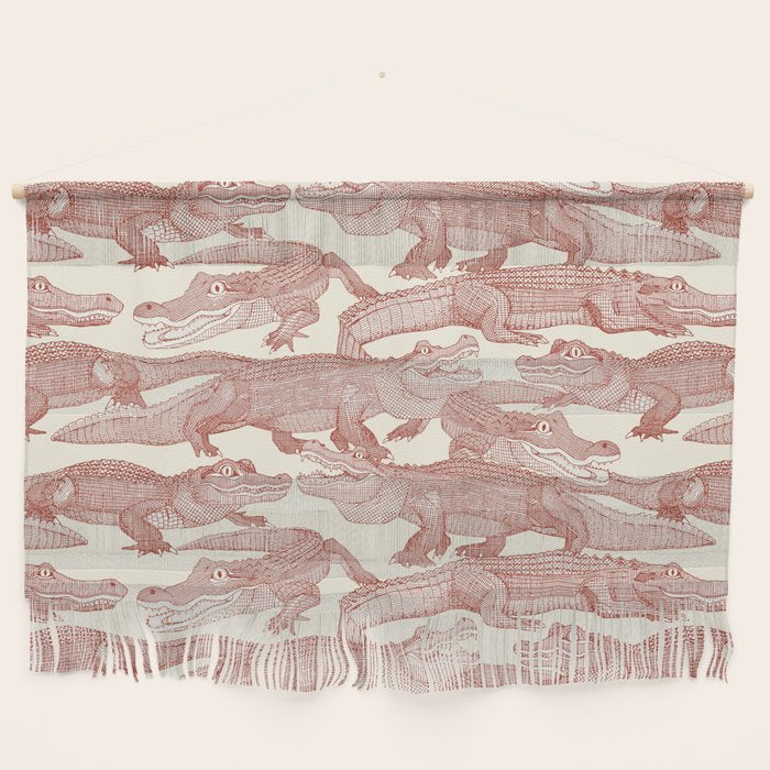 just alligators paprika Wall Hanging Gallery Image 1