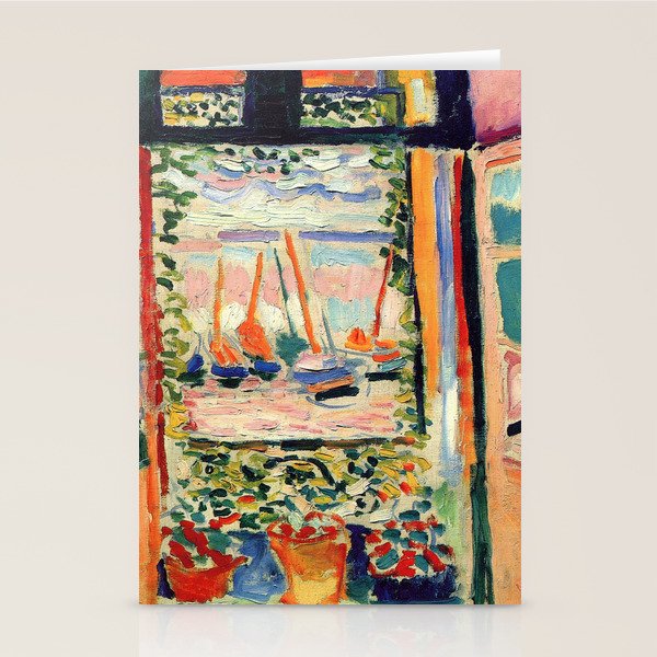 Henri Matisse The Open Window Stationery Card Gallery Image 2