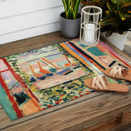 Henri Matisse The Open Window Outdoor Rug Gallery Image 2