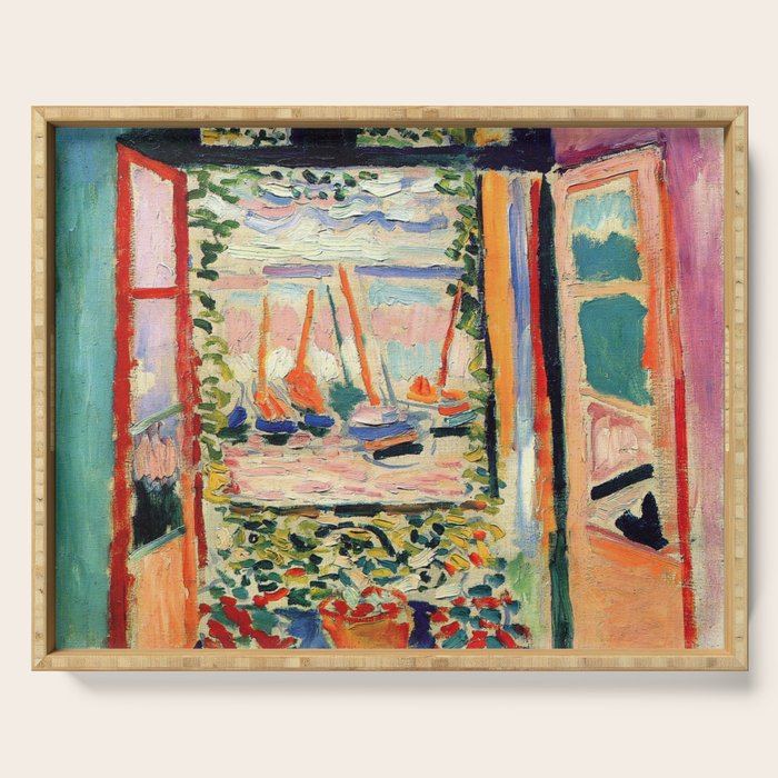 Henri Matisse The Open Window Serving Tray Gallery Image 1