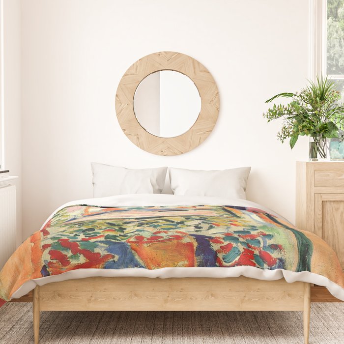 Henri Matisse The Open Window Duvet Cover Gallery Image 3