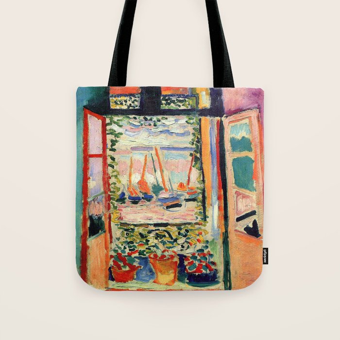 Henri Matisse The Open Window Tote Bag Gallery Image 1
