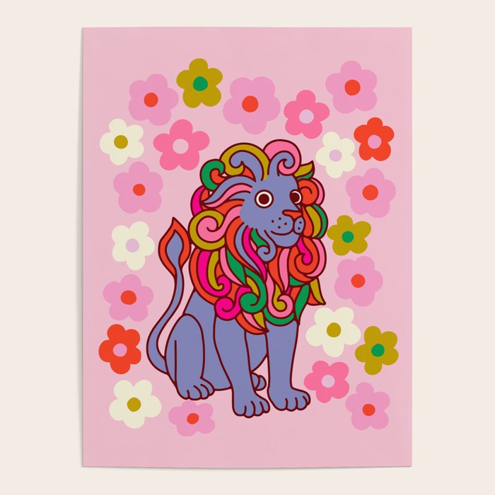 Blue Lion Poster Gallery Image 1