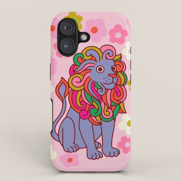 Blue Lion iPhone Case Gallery Image 1