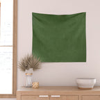 Sage Green Velvet texture Wall Tapestry Gallery Image 2