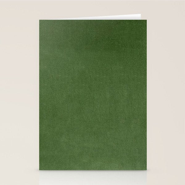 Sage Green Velvet texture Stationery Card Gallery Image 2