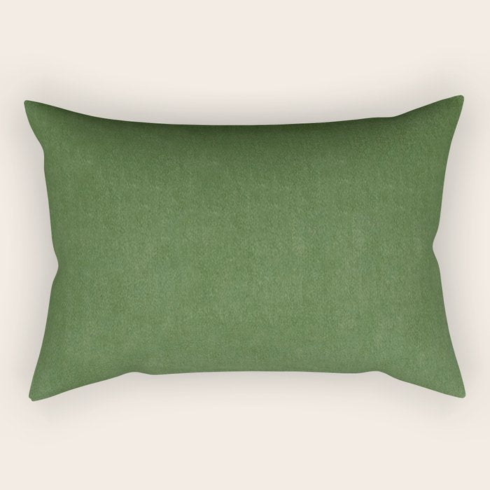 Sage Green Velvet texture Rectangular Pillow Gallery Image 2
