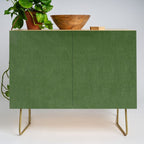 Sage Green Velvet texture Credenza Gallery Image 1