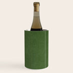 Sage Green Velvet texture Wine Chiller Gallery Image 2