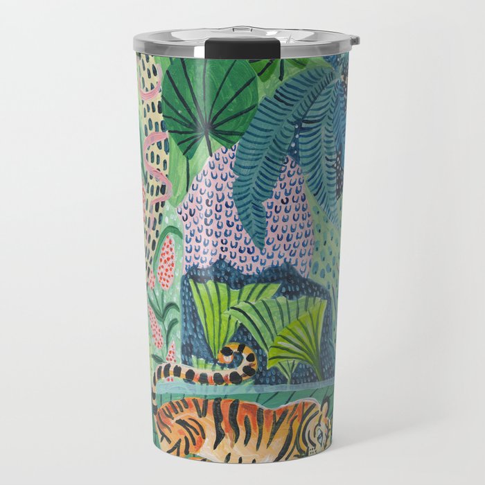 Jungle Tiger Travel Mug Gallery Image 1