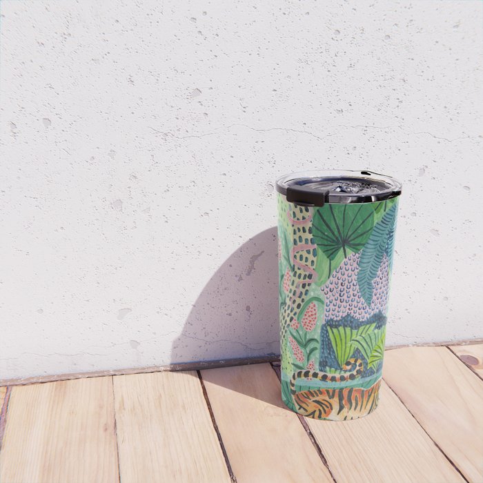 Jungle Tiger Travel Mug Gallery Image 4