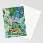 Jungle Tiger Stationery Card Gallery Image 2