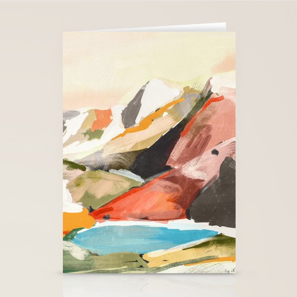 Mountain Stationery Card Gallery Image 2