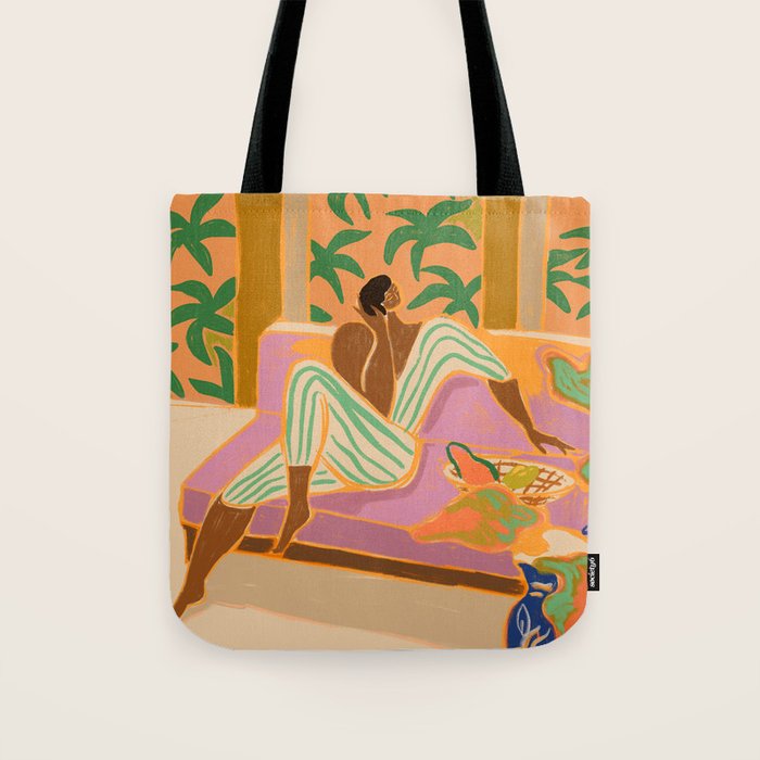 Lounging at Twillight  Tote Bag Gallery Image 1