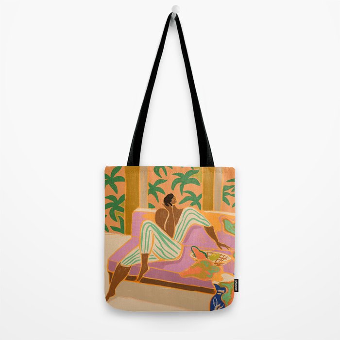 Lounging at Twillight  Tote Bag Gallery Image 2