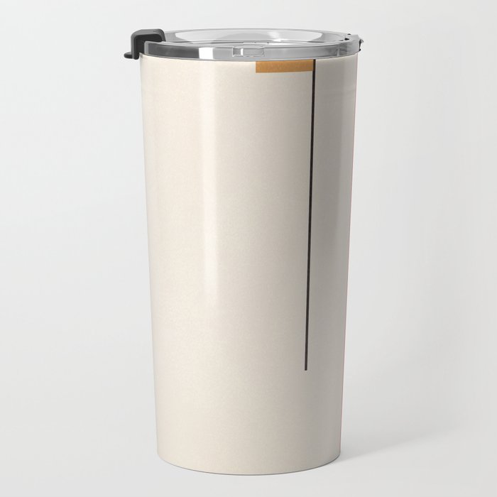 Minimal Geometric Abstraction 28 Travel Mug Gallery Image 3