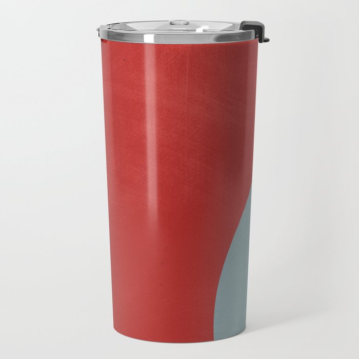 Minimal Geometric Abstraction 28 Travel Mug Gallery Image 2
