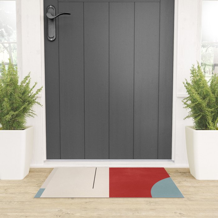 Minimal Geometric Abstraction 28 Welcome Mat Gallery Image 3